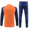 Manchester United Trainings Sweatshirt Quarter-zip 2024-25 Oranje - Heren